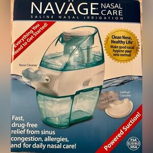 Navage Nasal Care System Saline Nasal Irrigation